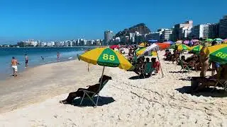 🔥 EXCLUSIVO 🌴 Passeio pela Praia de Ipanema 🏖️ Para&iacute;so do Bikini Brasileiro 2024 😍