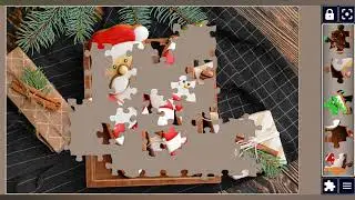 Tasty Christmas cake🧩//jigsaw puzzles craft🧩🧩//Amazing puzzles Art🧩🧩//puzzles collection🧩🧩//