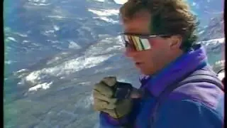 Le damage dans les années 90 à Puy Saint Vincent