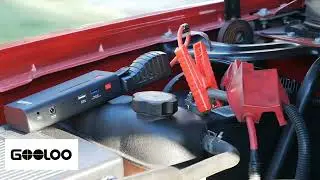 Small, compact and powerful GOOLOO Jump Starter 1200A