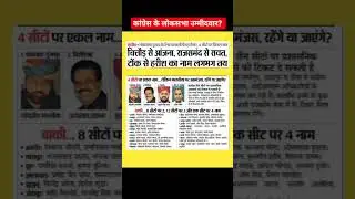 #news #rajasthan #loksabhaelection2024 #candidate #congress #jaipur #goodnewstoday #kota #jodhpur