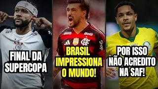 SAIU O RANKING MUNDIAL! Flamengo ATROPELA EUROPEUS e Palmeiras SURPREENDE! Final da SUPERCOPA! 