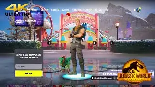 Fornite Zero Build Chapter 7 Doing South Park Missions And Victory Royale (4K HD 60FPS)