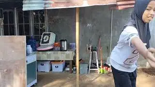 Ngecor Dapur Atau Peletakan Batu Pertama Dapur di Samping Rumah. Hari Minggu 18 Januari 2026. 