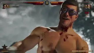 Insane counter of final blow as johnny cage