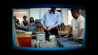Flevotin ambachtelijke tingieterij te Zeewolde 2012.wmv