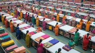 30🔥 रूपए मे फैक्ट्री Corel Silk शाइनिंग लेस डिजिटलप्रिंट साड़ी सूरत मार्केट organza Jimmy Georgette