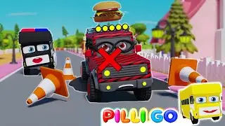 Wheels on the Police Bus | Wheels on the Bus | Baby Shark | Nursery Rhymes & Collection Kids USA