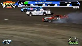 Unforgettable Night at Vado Speedway Park 4-22-2023 Main Race Pure Stocks