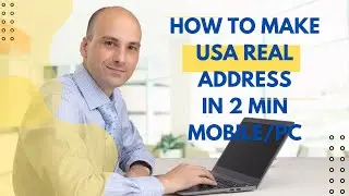 How to get usa real address bangla