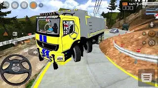 INDIAN BARATH BENZS TIPPER TRACK OFF ROAD DRIVING  12 WHEELER | BUS SIMULATOR INDONESIA | 