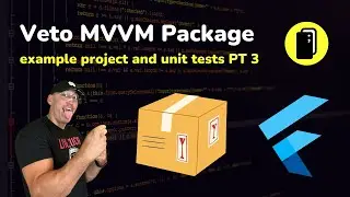 🎩&nbsp;Flutter Live Coding - Veto MVVM package example project + unit tests! PT3