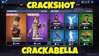NEW FEMALE CRACKSHOT 'CRACKABELLA' + CRACKSHOT: Fortnite Item Shop