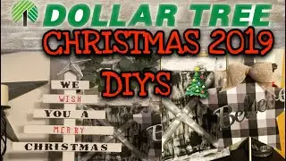 DOLLAR TREE DIY'S | DOLLAR TREE CHRISTMAS 2019 DIY'S