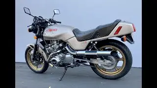 1982 Suzuki GS1100E Mr Turbo ex Bonneville & El Mirage racer cold start and ride.