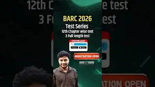 BARC 2026 Test Series | BARC Physics Online Test Series | BARC OCES & DGFS 2026 #barc #gate #test