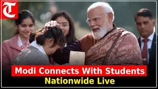 PM Modi interacts with students nationwide at Pariksha Pe Charcha, shares tips on stress and success