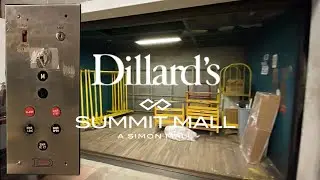 EPIC MOTOR! Vintage DOVER Hydraulic Freight Elevator | Dillard&rsquo;s Women | Summit Mall | Fairlawn, OH