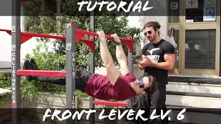 TUTORIAL FRONT LEVER LV 6