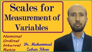 Measurement of variables || Scales of Measurement || Research Methodology Lecture # 4