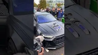 1100-сильный Audi Rs6 Диджея #cars #supercars #carspotting
