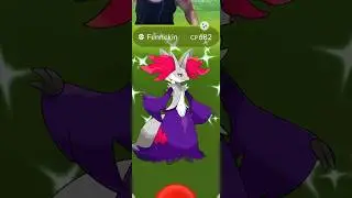 Getting Lucky With ✨Shiny Delphox in #pokemongo