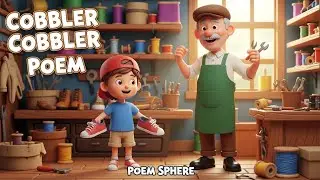 Cobbler Cobbler Poem| Nursery Rhymes for Kids| English Learning Poem 