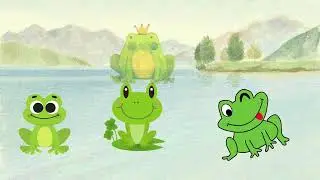 🐸 Der kleine Frosch h&uuml;pft hopsasa &ndash; Lustiges Kinderlied zum Mitsingen & Mitmachen 🎶💚