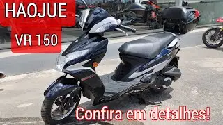Haojue VR150 mais uma opção de scooter! confira em detalhes! #haojue