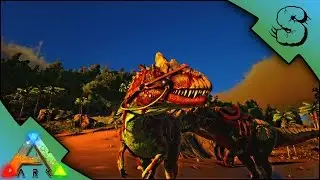 ALLOSAURUS PACK VS ALPHA REX'S & CARNO! | Ark: Survival Evolved [S2E57]