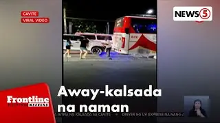 Bus driver at mag-asawa, nakuhanang nag-aaway sa gitna ng kalsada | Frontline Weekend