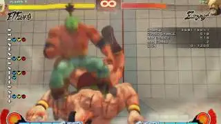 SF4 El Fuerte Advanced Combos and Tricks part 2 by BRAiNZ