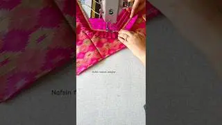 ✨Very Latest model blouse back design cutting and stitching full tutorial ✨#backdesign #shorts