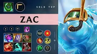 Zac Top vs Gwen - VN Challenger Patch 26.02