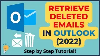 How to retrieve deleted emails in Outlook | Recover deleted email in outlook