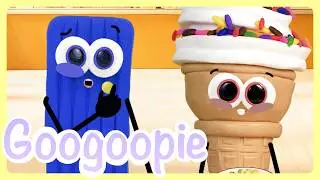 Googoopie - Fruit Fiasco | 🍌🍎 What does 'One' mean |  Funny counting mix-up kids cartoon