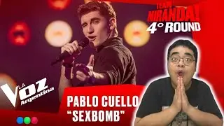 Pablo Cuello - &ldquo;Sexbomb&rdquo; - Team Miranda! - 4&deg; Round - La Voz Argentina 2025 REACTION