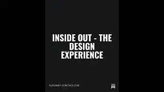 INSIDER INSIGHTS - THE DESIGN LIFE
