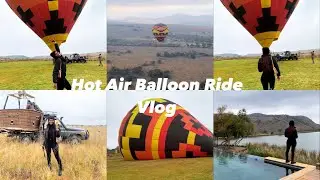 Hot Air Balloon Ride in Johannesburg, South Africa | Safari | Spa Date | Birthday Vlog