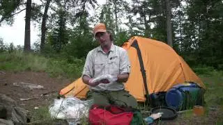 Cooking with Kevin - packing food for a canoe trip