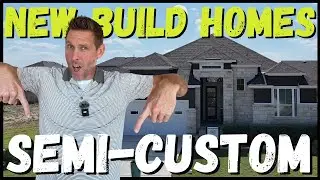 MASSIVE Lots with SEMI CUSTOM HOMES in Texas!