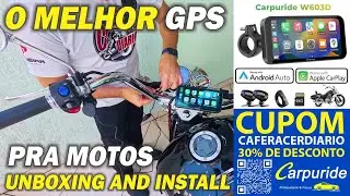 GPS for Motorcycles! Is it Worth It? Carpuride 603D | Wireless Android Auto and Apple CarPlay wit...
