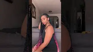 Lemonade Fulani Twists - Pink Ombr&eacute; Hair, Nicki Minaj Pink Friday 2 Tour Hairstyle 🩷✨