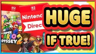 Nintendo Direct Rumors Appear! | Direct Soon?!, HUGE MARIO & more!