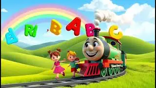 🚂 Alphabet Train Adventure Song | Fun ABC Kids Learning Video