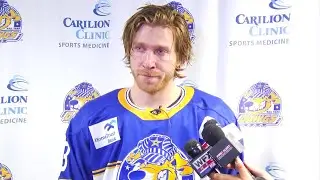 Mac Jansen emotional after loss