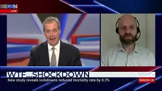 Did lockdown work? | John Hopkins University academic talks to Nigel Farage on GB News