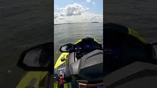 Skipping Across The Waves #jetski #personalwatercraft #pov