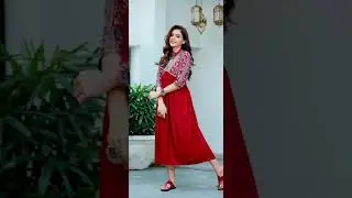 Myntra kurta/dress haul || rustorange dress || beautiful red dress #shorts #shortsvideo