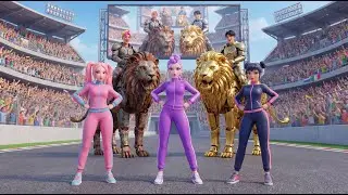 😱 RUMI Gets the Mystic LIONS Racing Championship!: Kpop Demon Hunters